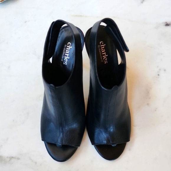 NWT Charles by Charles David Imperial II black sandals size 7.5 - Picture 14 of 15